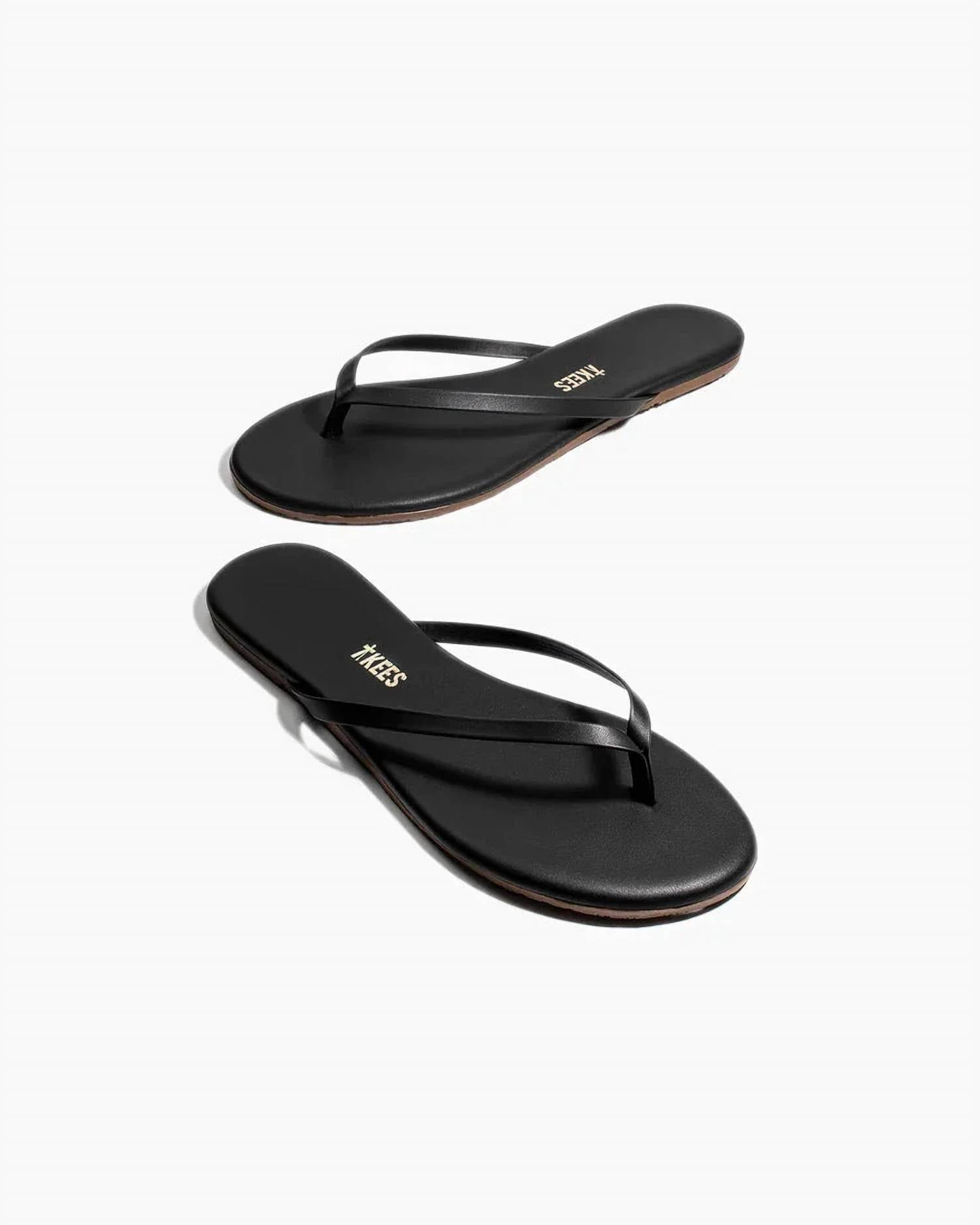 Tkees - Women's Lily Leather Flip-flops