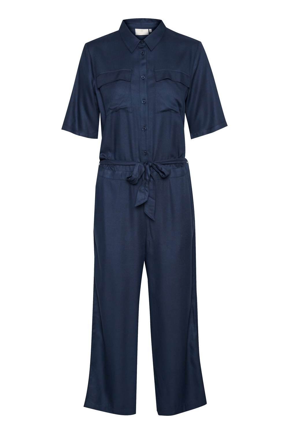 Kaffe - Ruthie Cropped Leg Button Jumpsuit