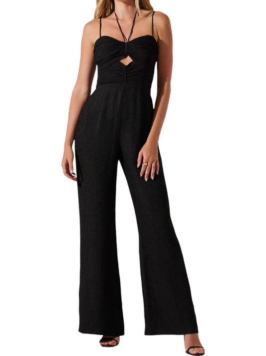 Astr - Kamora Front Cutout Jumpsuit