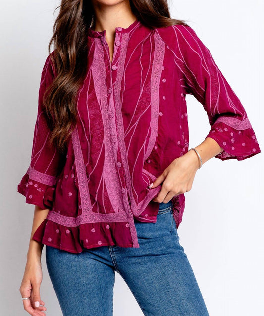 Johnny Was - chamulla blouse