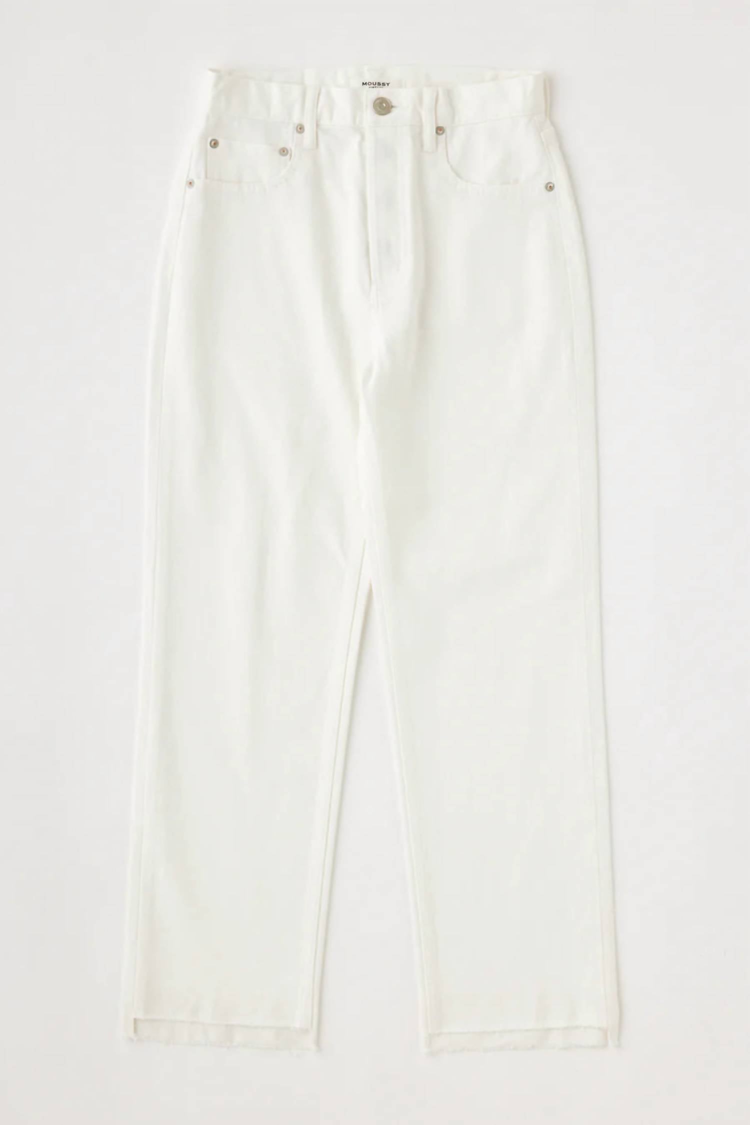 Moussy - Amherst Wide Straight Jeans