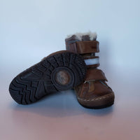Renbut Shoes - Kid's Velcro Triple Strap Snow Boots