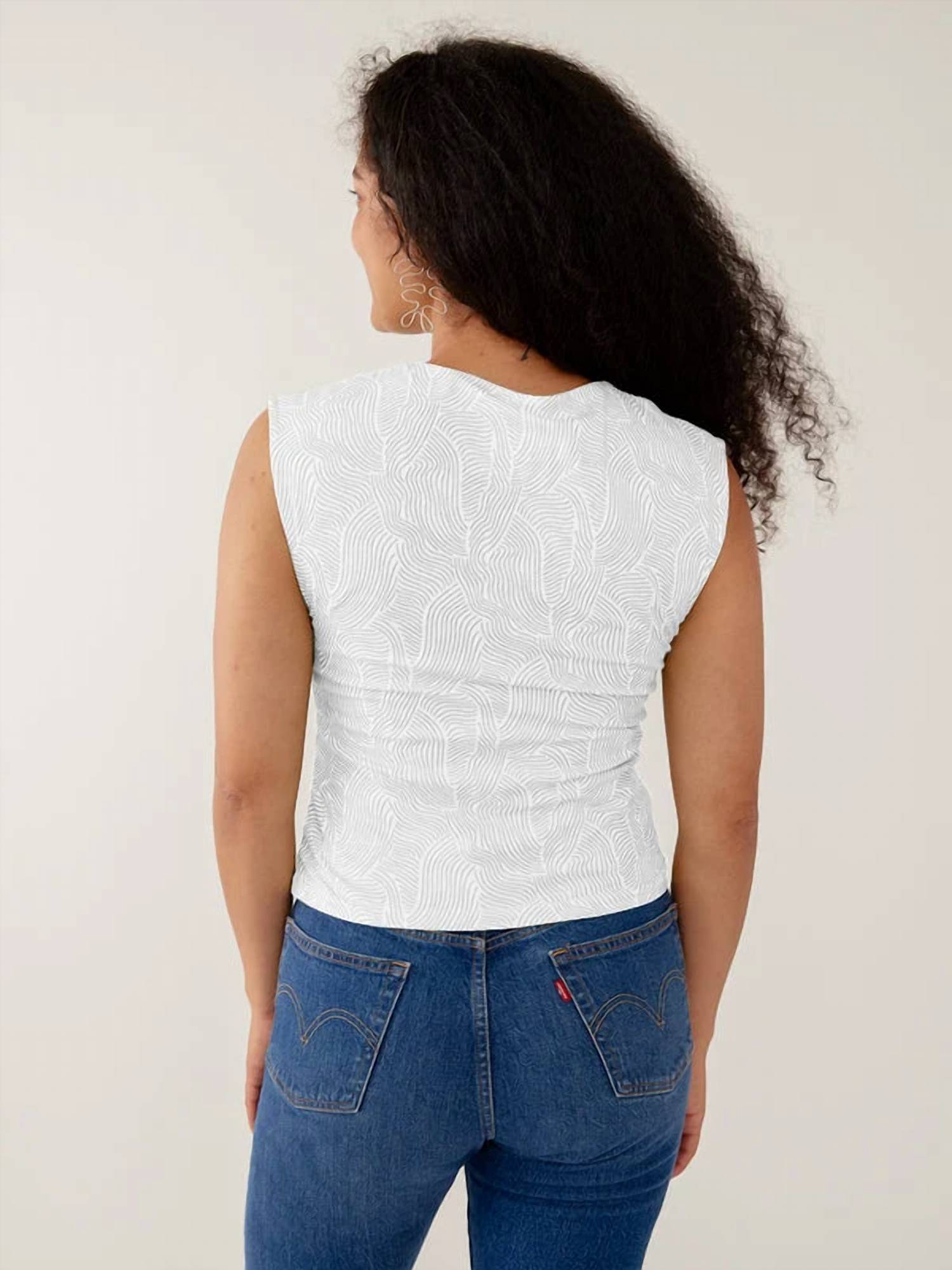 Mata Traders - Ruched Sleeveless Top