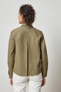 Lilla P - Poplin Button Down Top