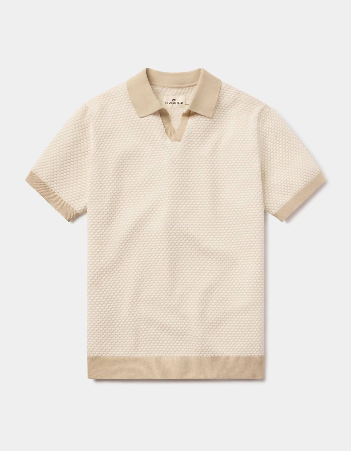 The Normal Brand - Robles Knit Jacquard Polo