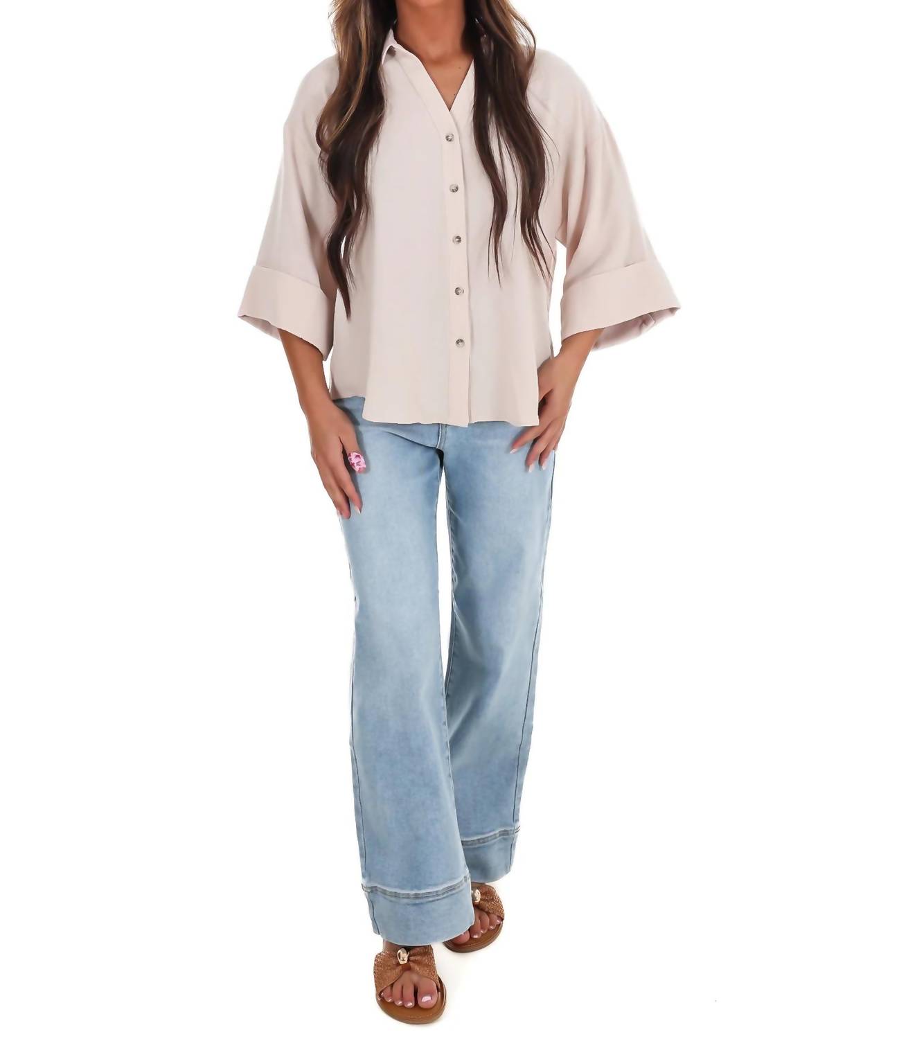 Jodifl - Story Of My Life Button Down Top