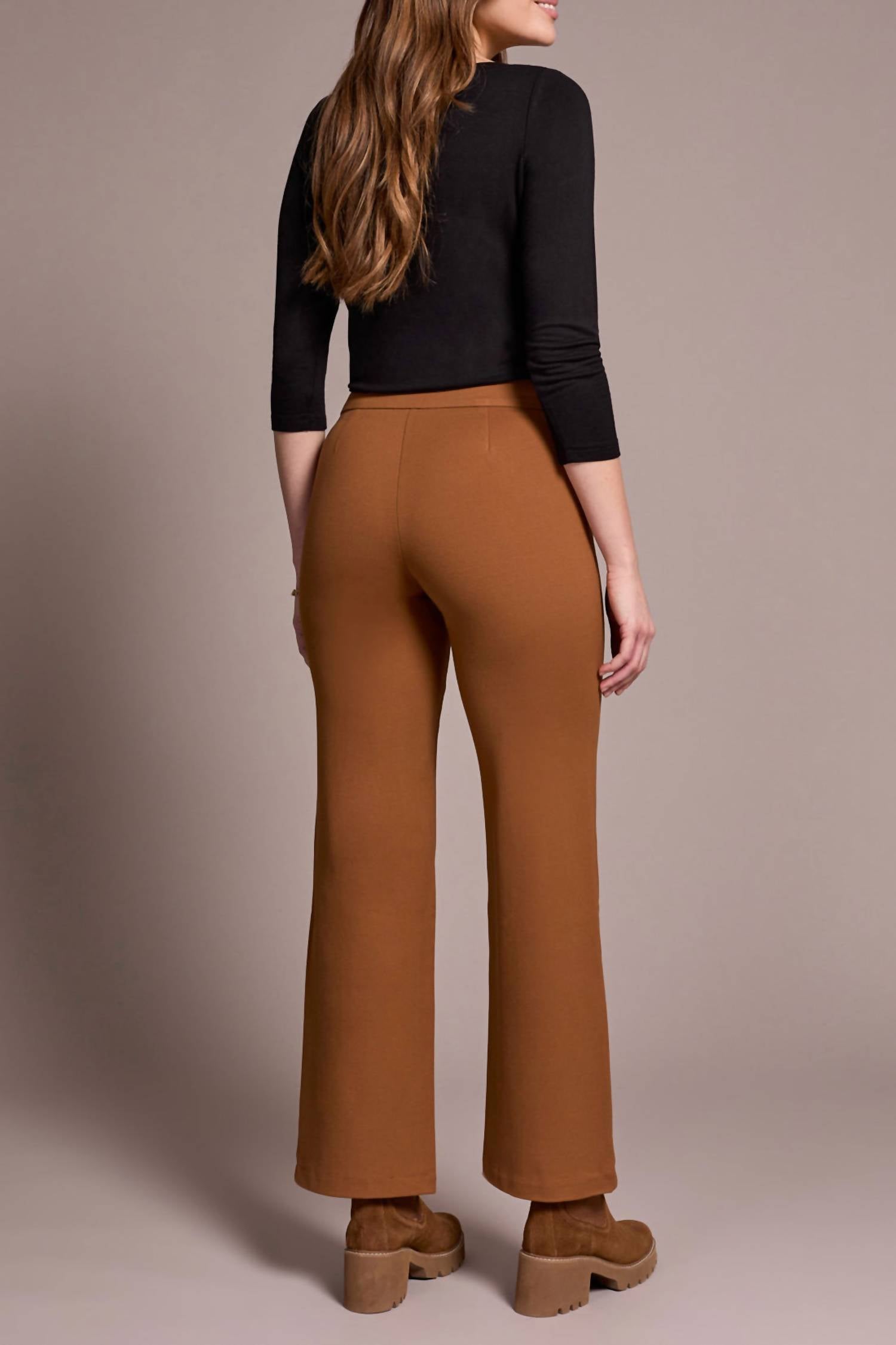 Tribal - Pull On Pant With Pin Tucks