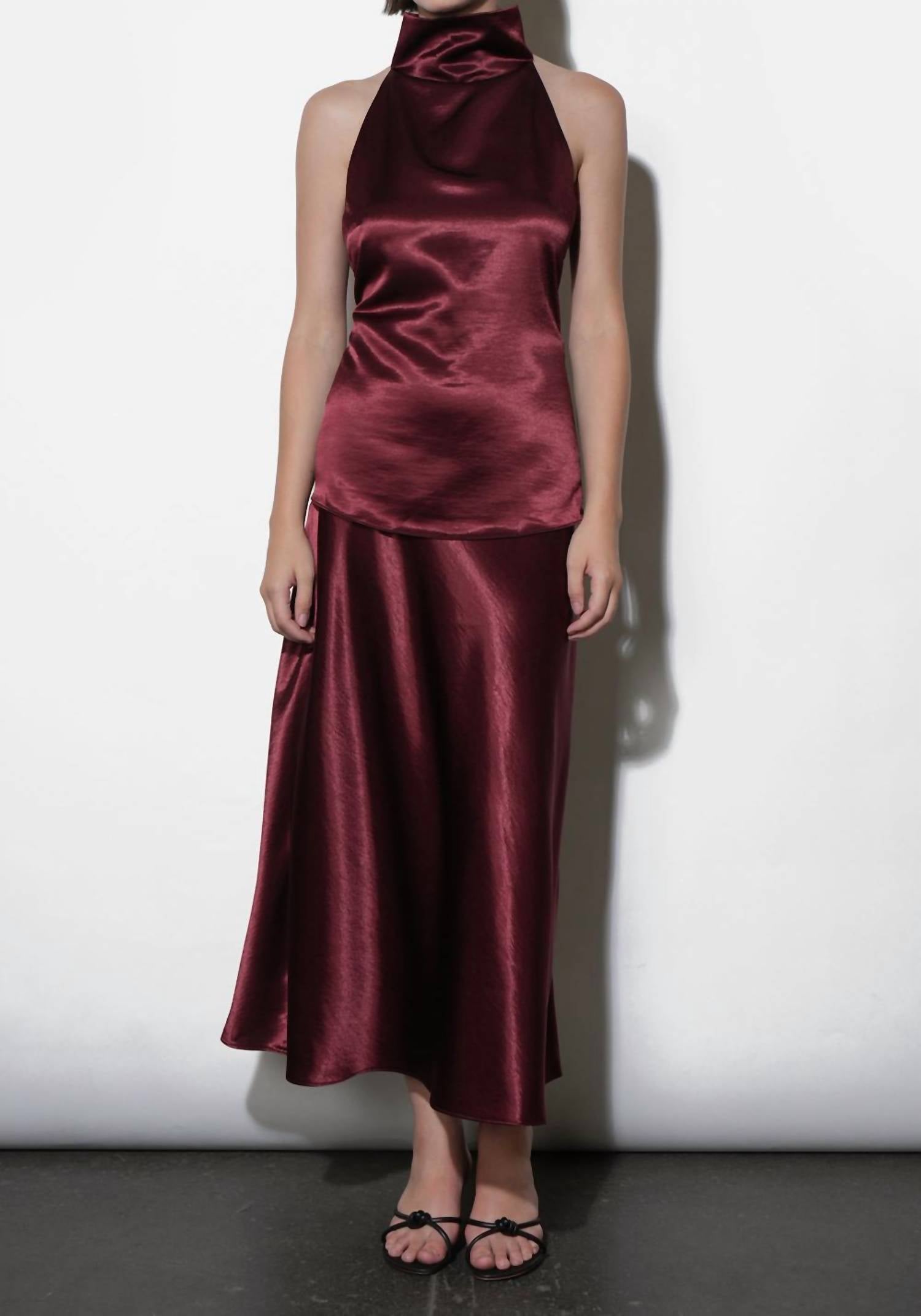 Greylin - Paige Midi Slip Skirt