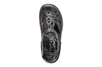 Propet - Women's Jenna Leather Cut-out Fisherman Sandals