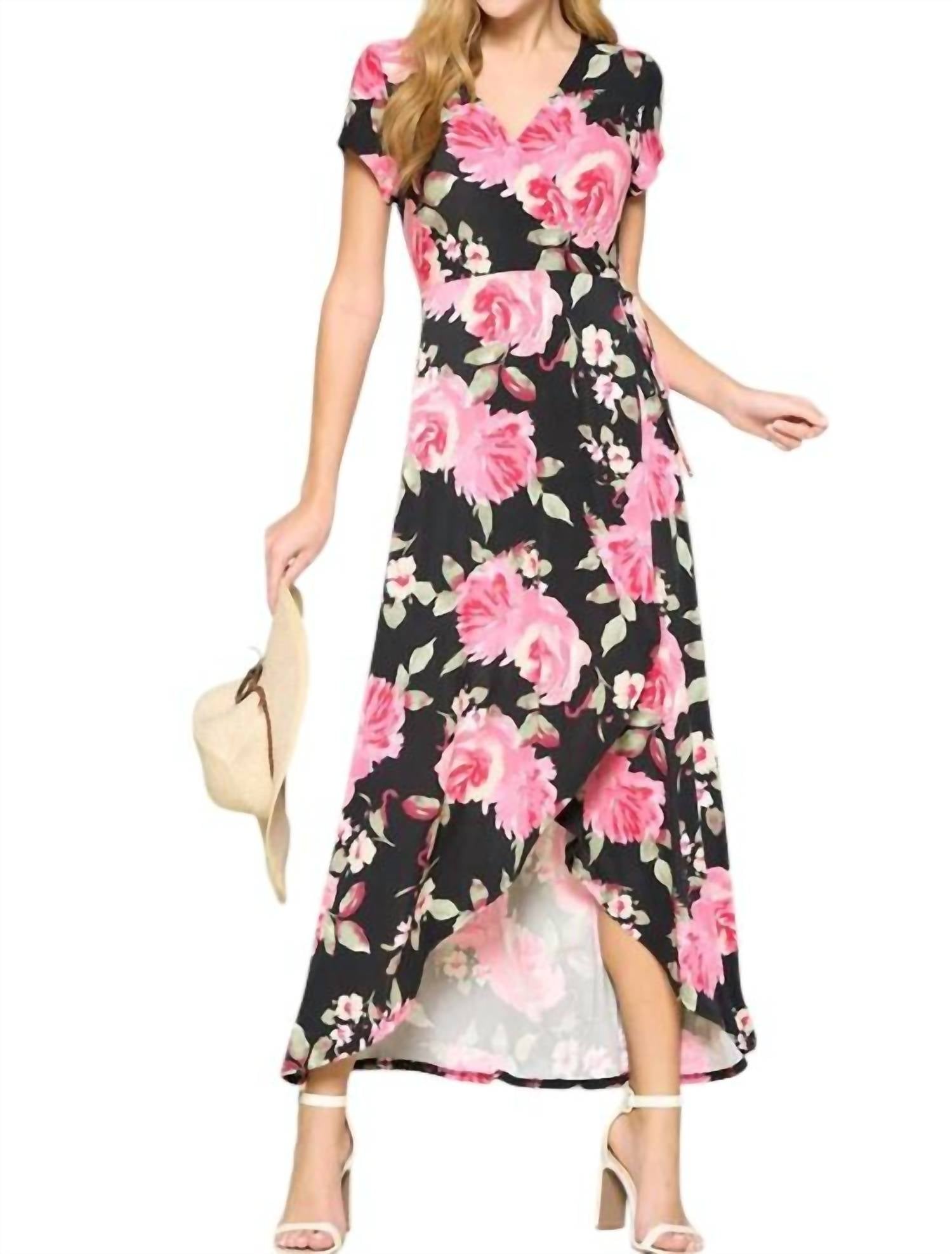 Emerald Collection - Take Me Away Floral Maxi Dress
