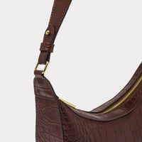 Katie Loxton - Women's Marni Faux Croc Small Shoulder Bag