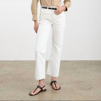 Nili Lotan - Calla High-rise Slim Straight Leg Ankle Jeans