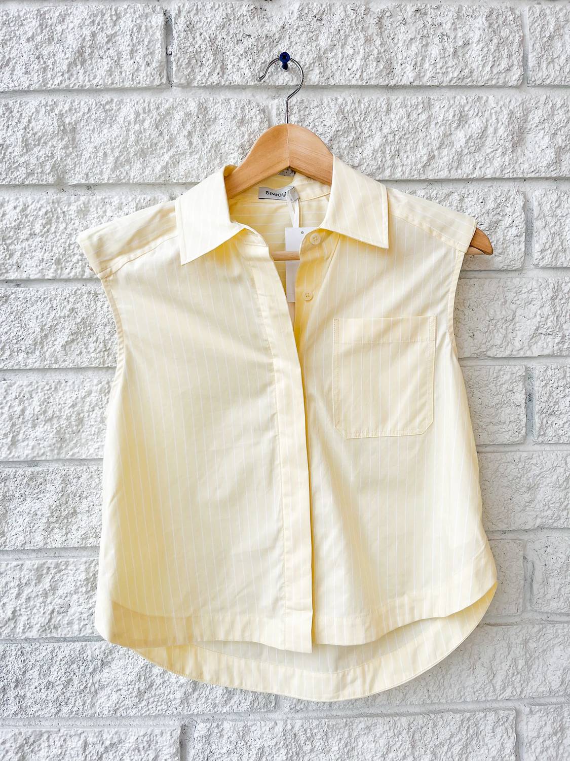 Simkhai - Winslow Cropped Shirt