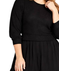 Mikarose - Vivienne At Midnight Midi Dress - Plus