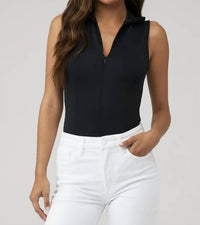 Good American - Scuba Turtleneck Tank Bodysuit