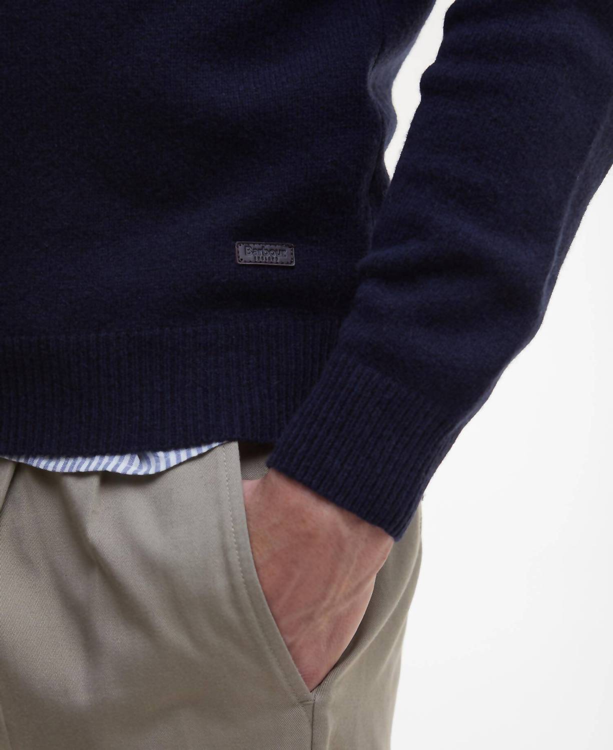 Barbour - Essential Patch Crew Jumper