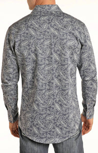 Panhandle - Men's Flame Resistant Paisley Long Sleeve Shirt