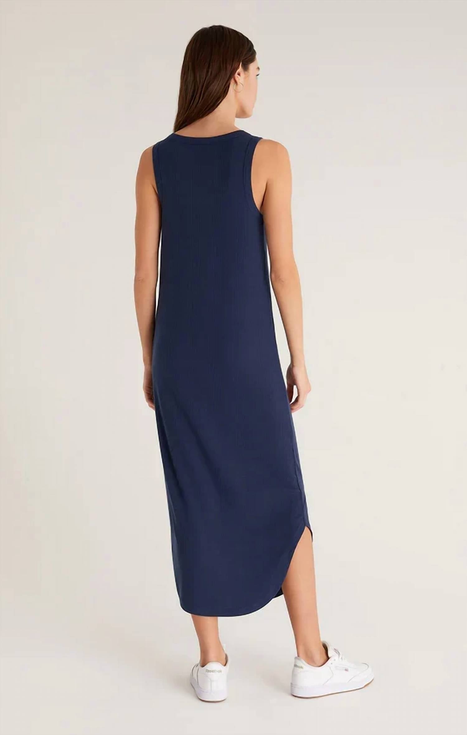 Z Supply - Jaslyn Verigated Rib Midi Dress