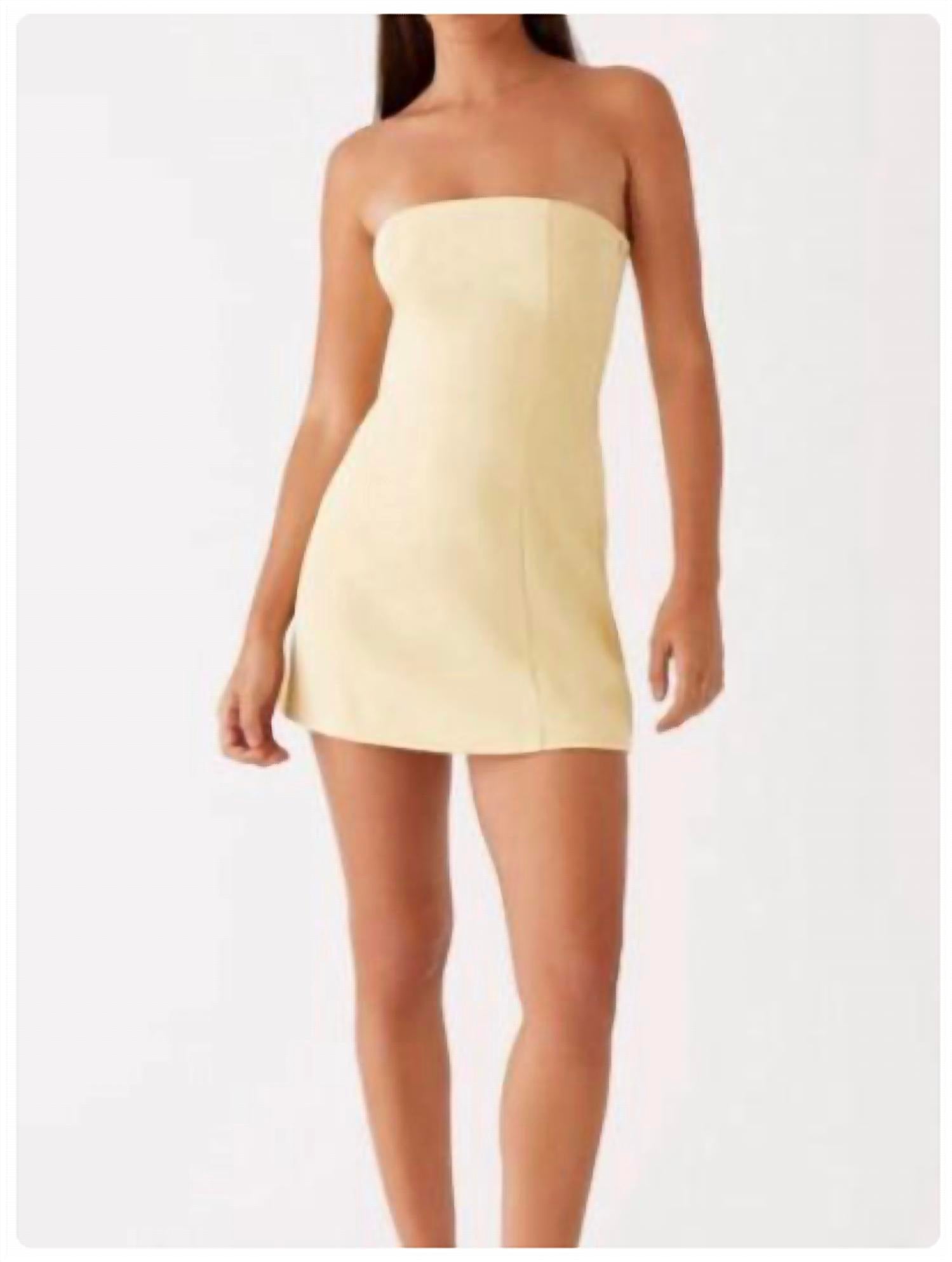 Oh Polly - Strapless Mini Dress