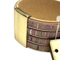 Pink Panache - Women's Shades Of Cuff Bracelet