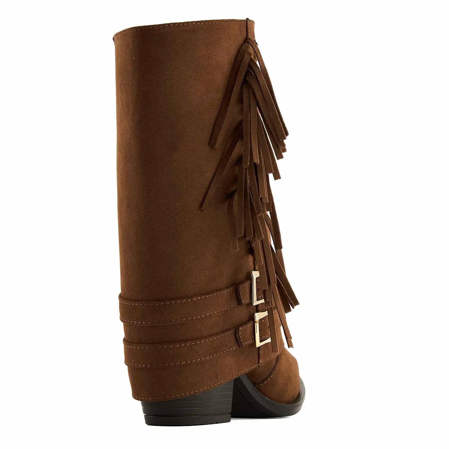 Andrea - Women's Fringe Low Boot