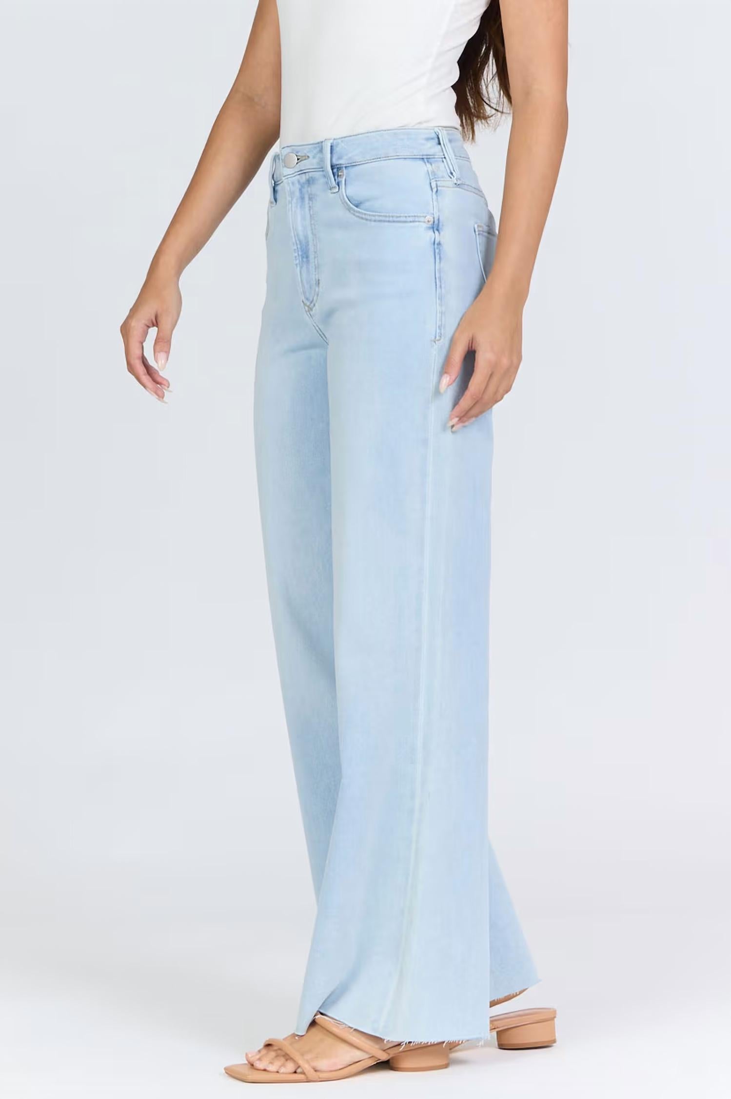 Dear John Denim - Fiona High Rise Wide Leg Jeans