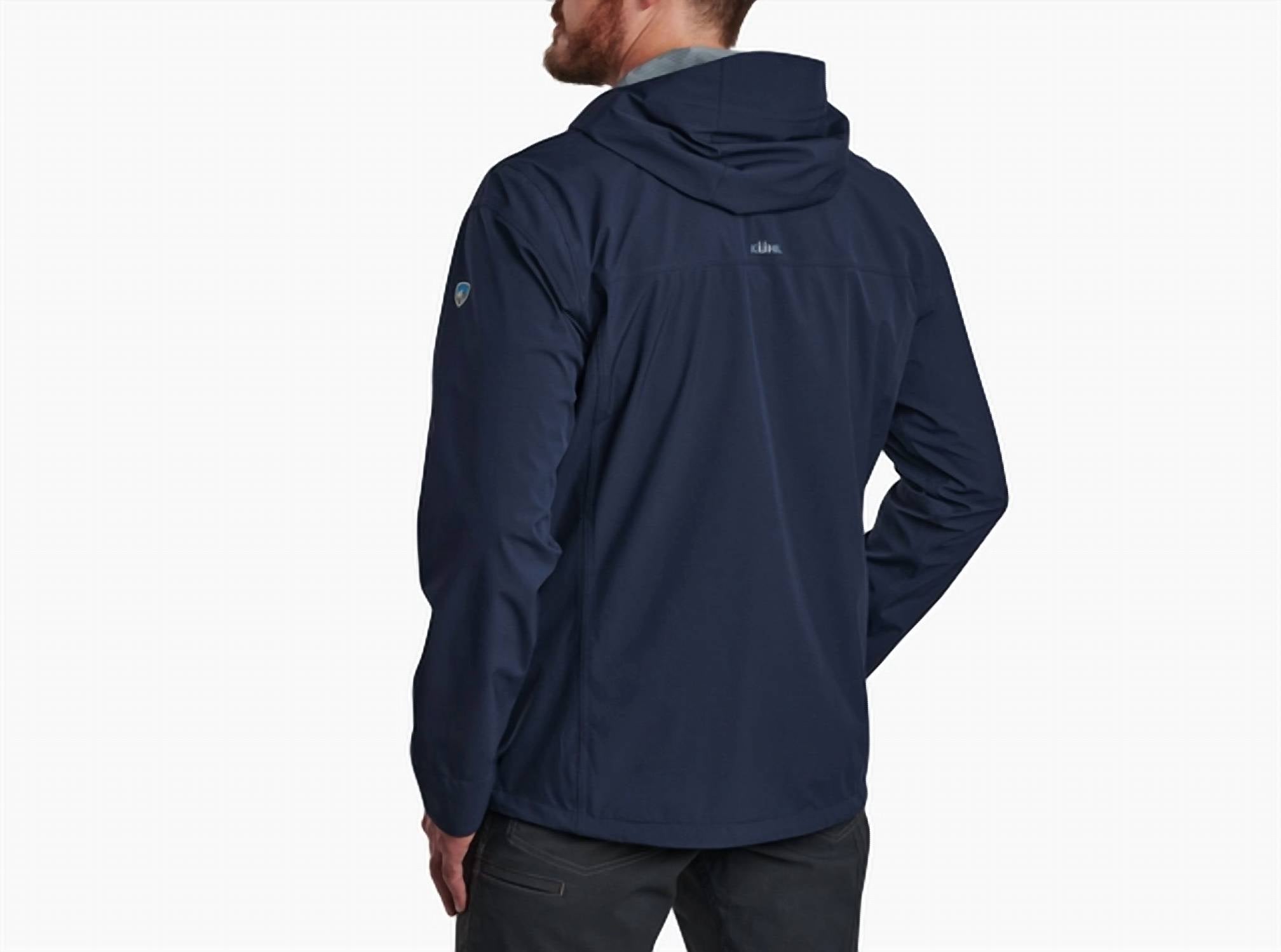 KUHL Stretch Voyager Jacket in pirate blue - men's jacket - view 4