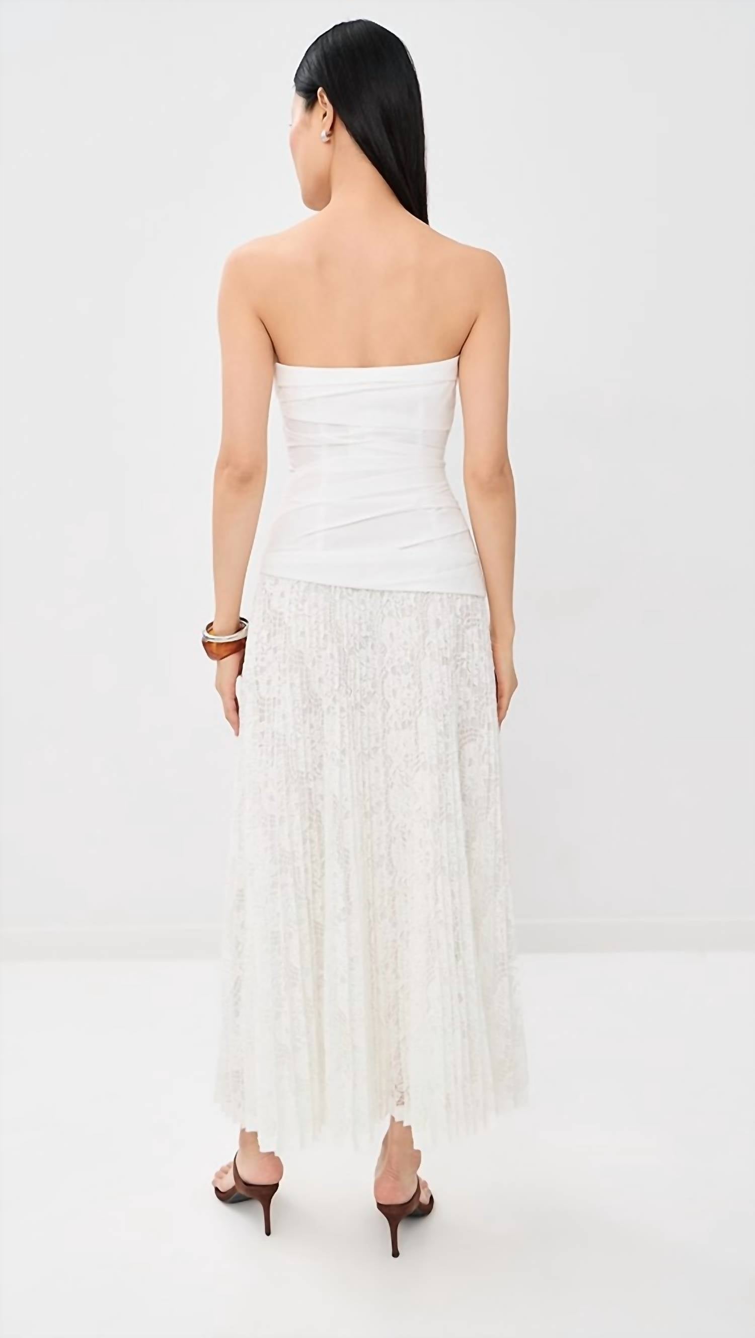 Simkhai - Annalise Ruched Bodice Dress