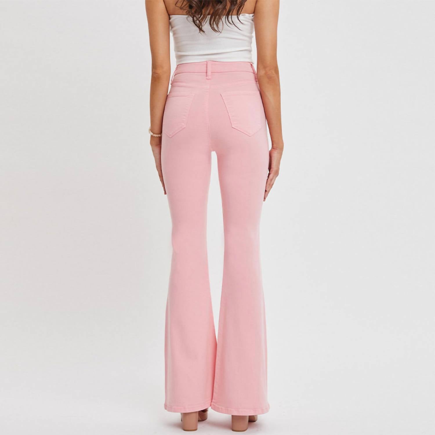 Cello - Jael High Rise Flare Jeans