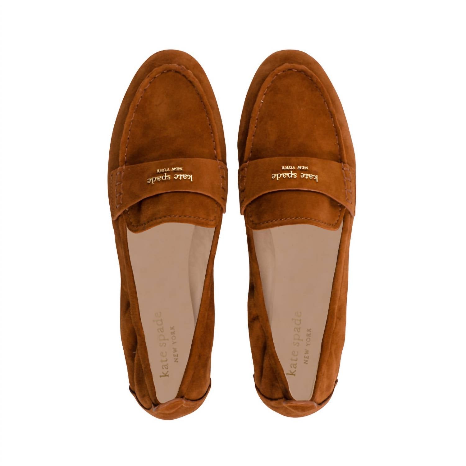 Kate Spade - Women Eltiza Chestnut Suede Loafer