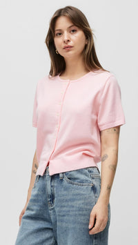 All : Row - Short Sleeve Cardigan