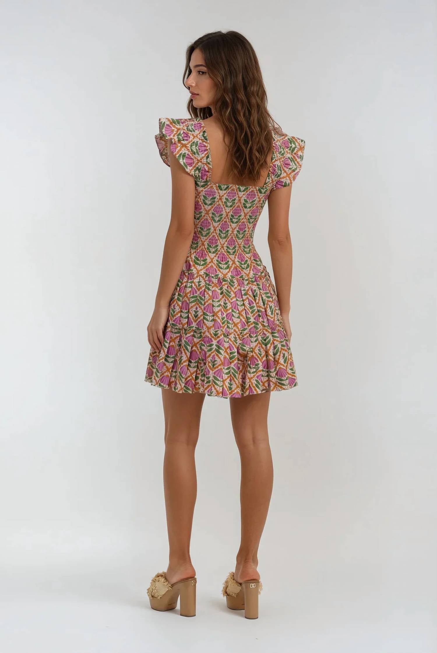 Sincerely Ours - Avalynn Floral Magic Mini Dress