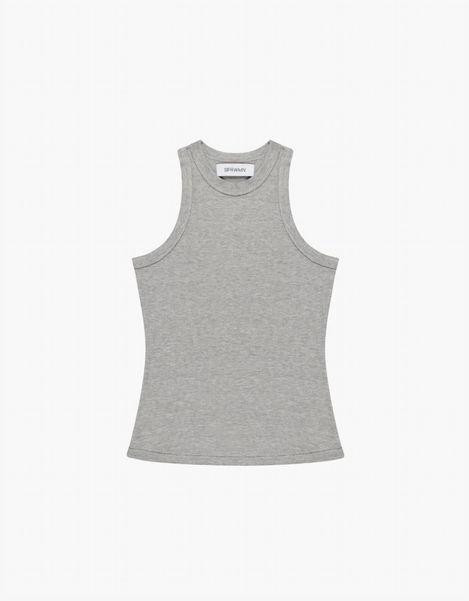 Sprwmn - Rib Racer Front Tank Top