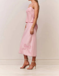 Loveshackfancy - Vallis Midi Skirt