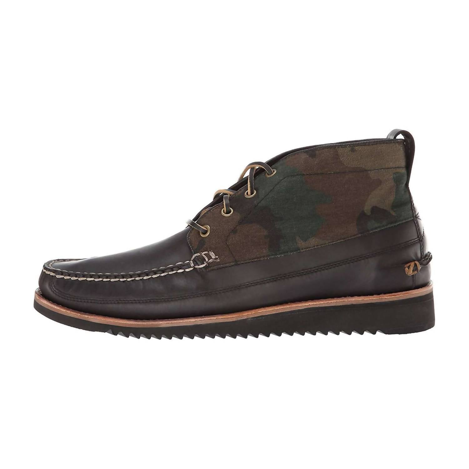 COLE HAAN Men's Pinch Rugged Chukka Fashion Boot in camo canvas - men's boots - alternate view