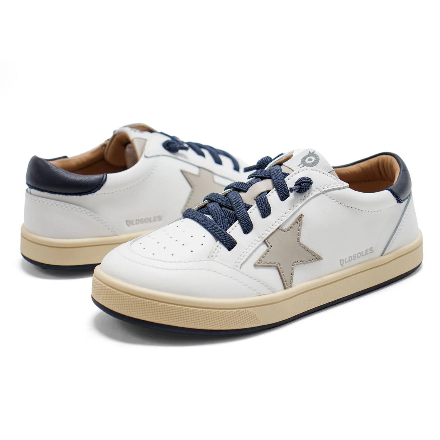 Oldsoles - Boy's Platinum Runner Low Top Sneaker