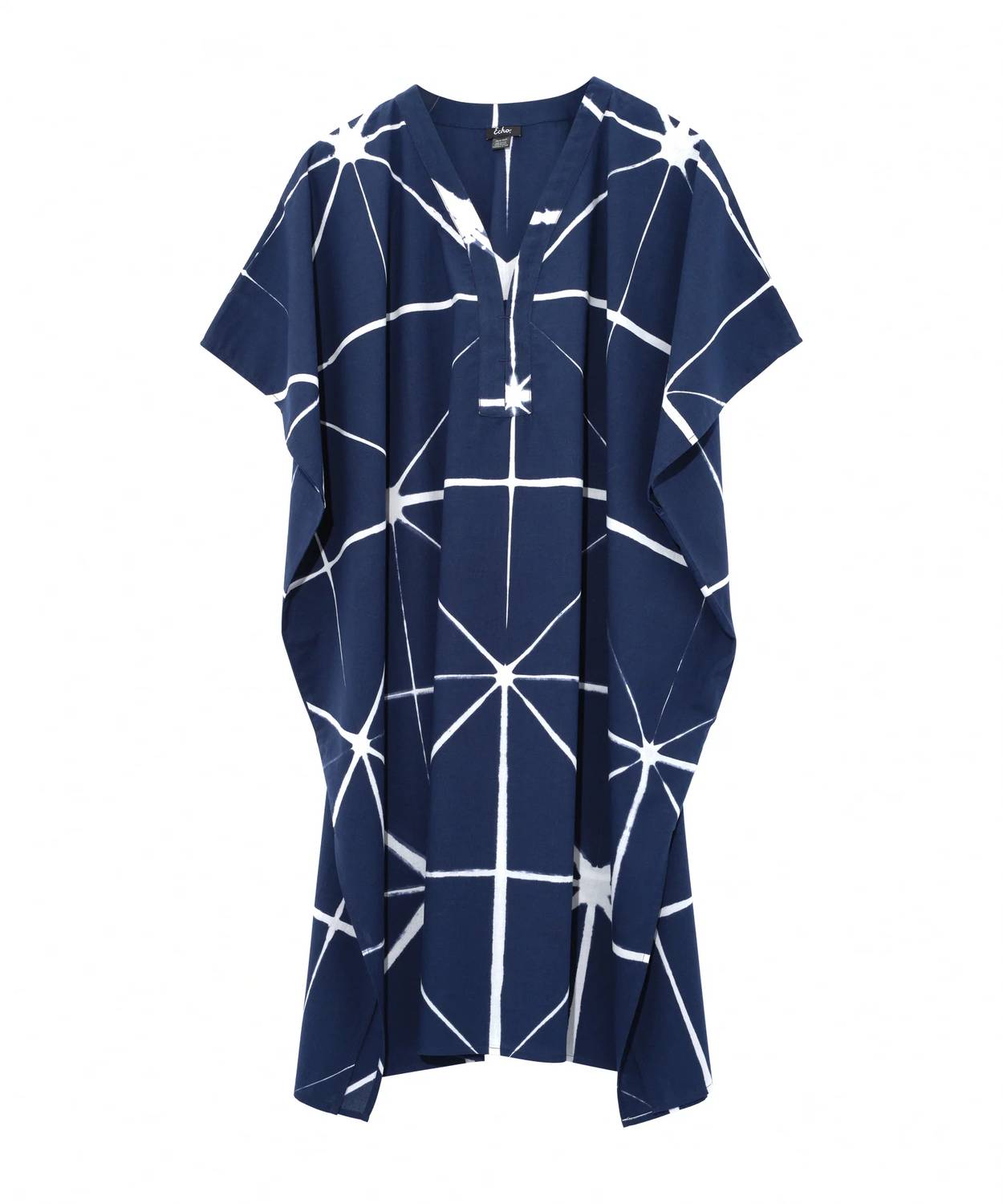 Echo - Women's Shibori Montauk Caftan Dress