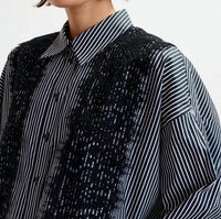 Essentiel Antwerp - Isan Lace Trim Shirt
