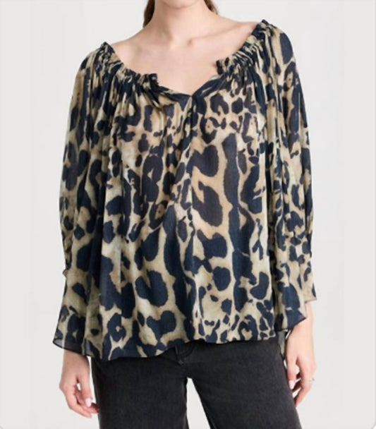 Iro - Jalani Animal Print Blouse