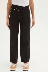 Jbd. - Chelsea Straight-leg Asymmetric Waist Jean