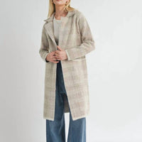Sage The Label - The Marceau Houndstooth Coat