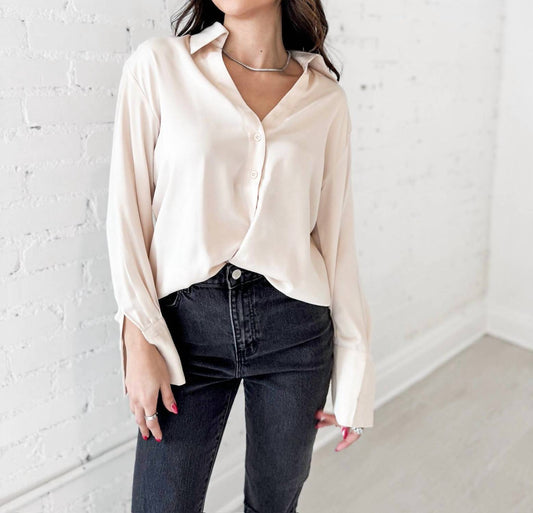 Evangelista Button Down Blouse