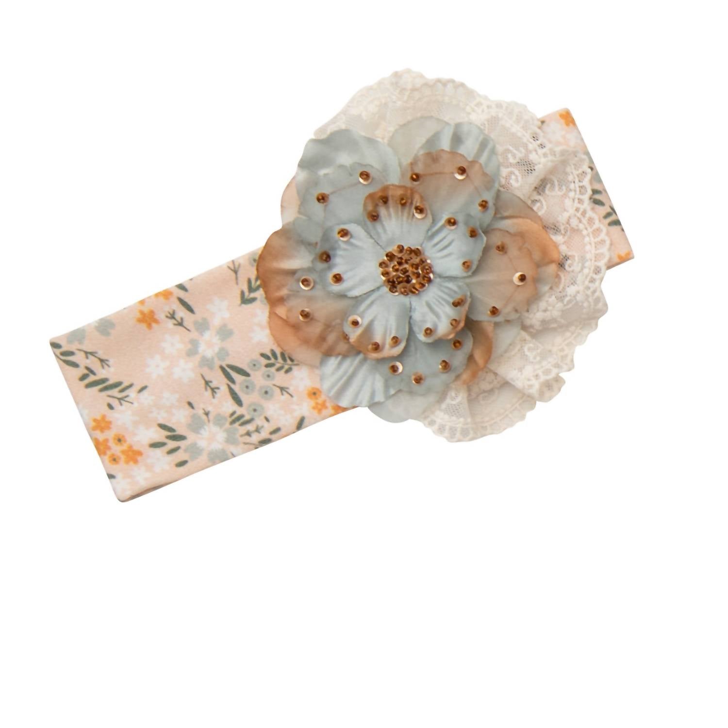 Haute Baby - Baby Girls Ava's Garden Headband