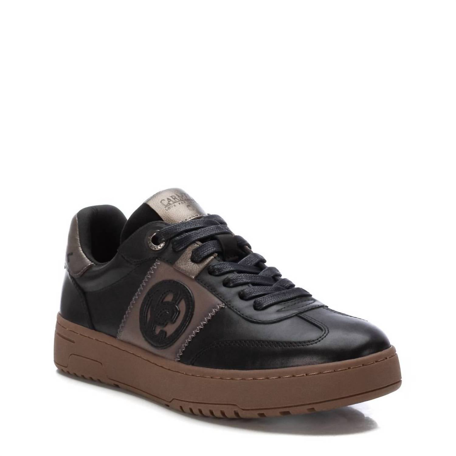 Xti - Women's Leather Trainer Sneakers