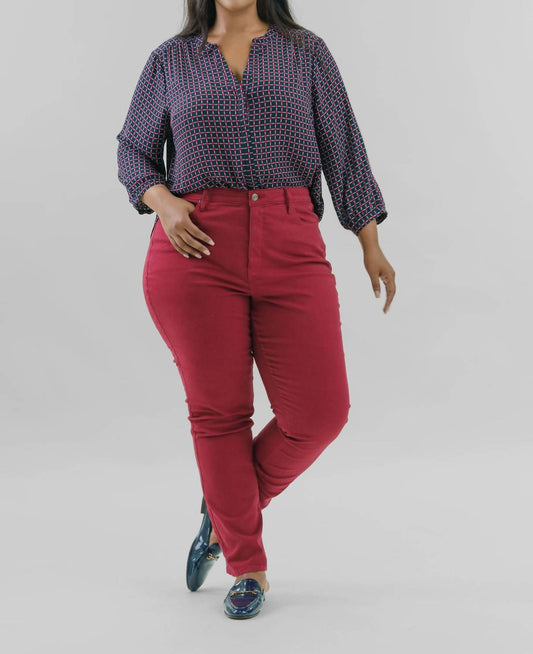 Nydj - High Rise Sheri Slim Jeans - Plus