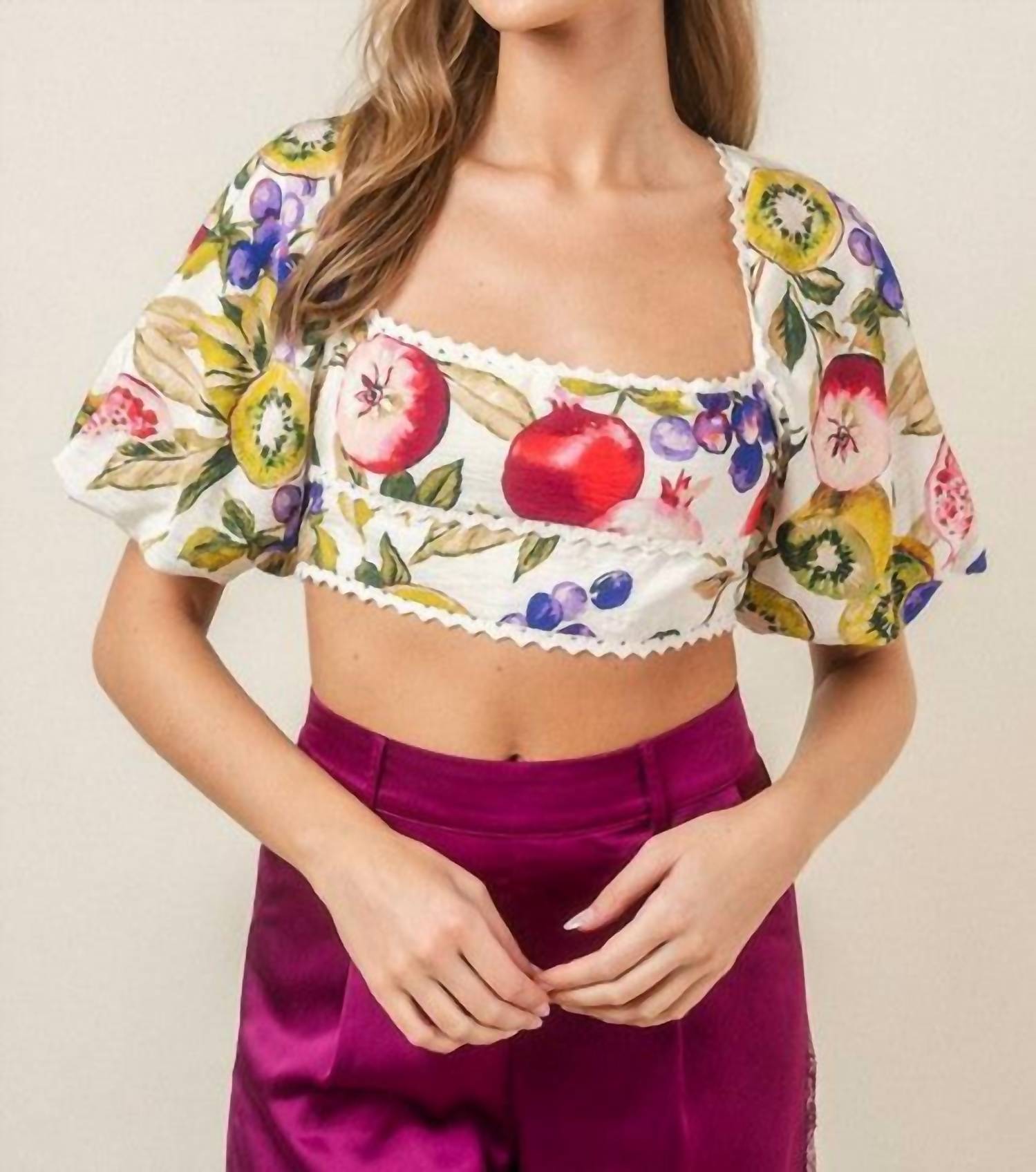 Fore Collection - La Frutta Top