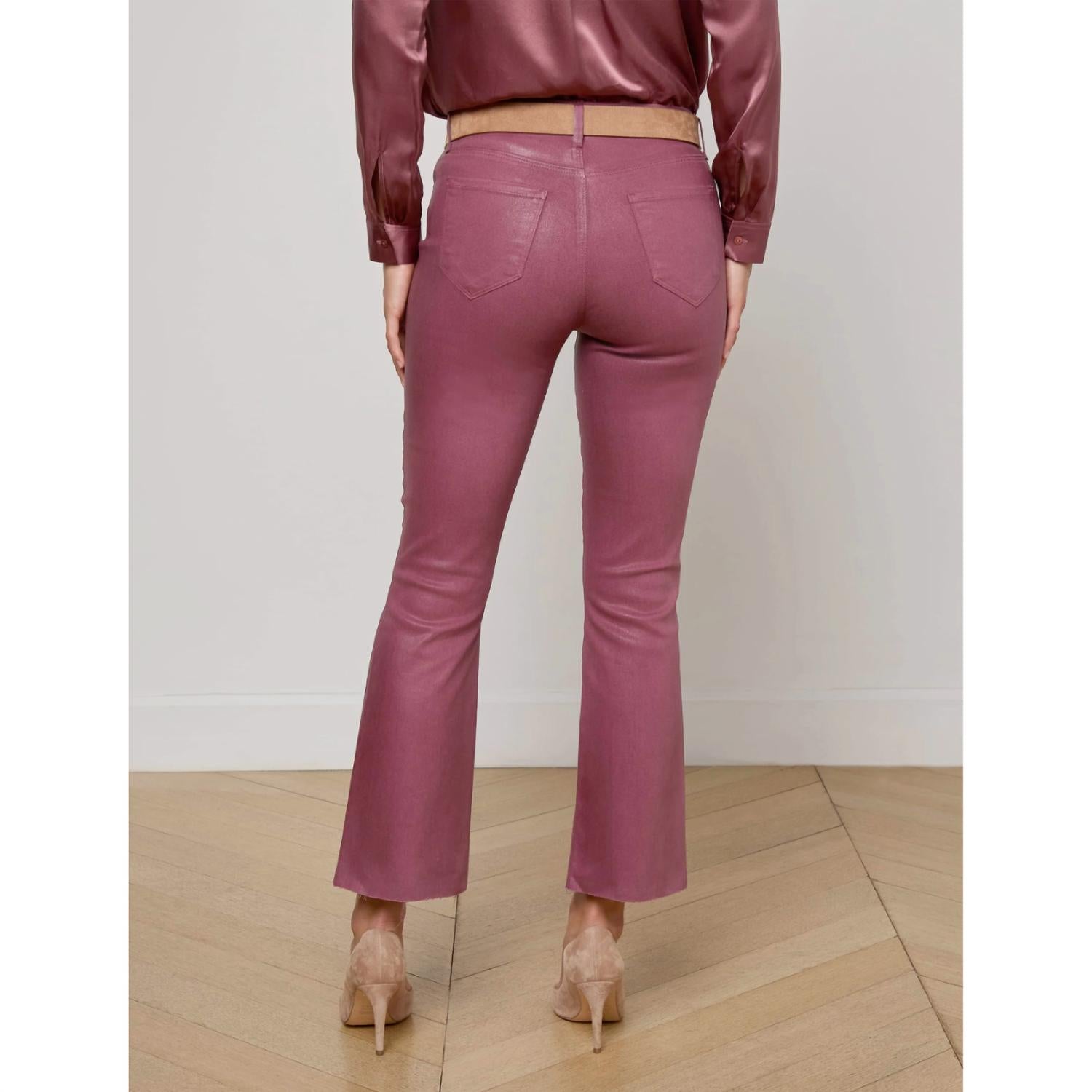 L'Agence - Kendra High Rise Crop Flare Jean