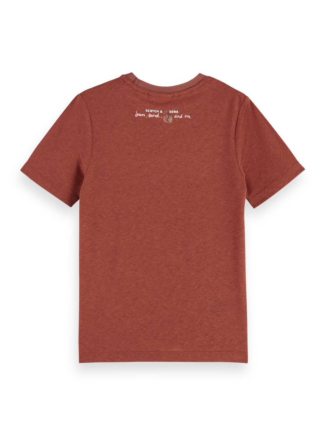 Scotch & Soda - Kid's Slim-fit Linen Blend T-shirt