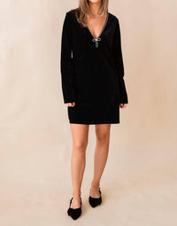 Lucy Paris - Velvet Mini Dress