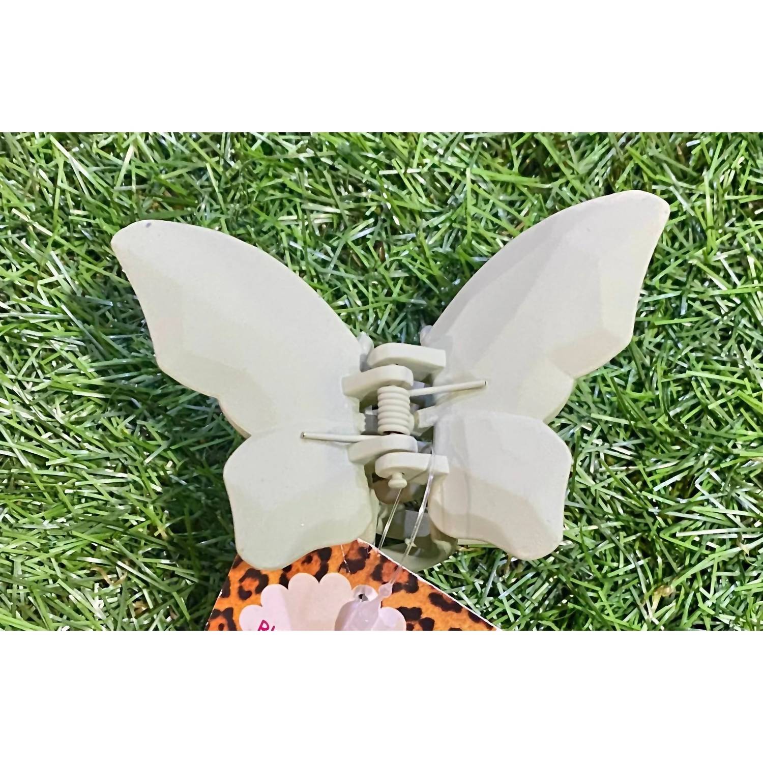Funteze - Women's Matte Butterfly Hair Claw Clip